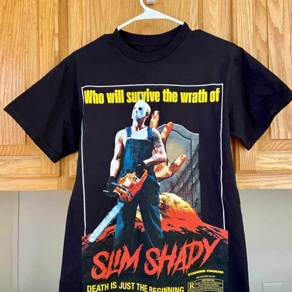 Eminem Shirt, Rare: WHO WILL SURVIVE THE WRATH